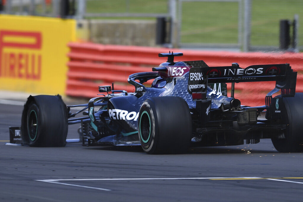 APTOPIX Britain F1 GP Auto Racing